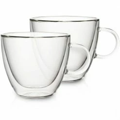 Top 10 🤩 Artesano Hot Beverages 14 oz. Double Wall Large Cup (2-Pack) by Villeroy & Boch ✔️