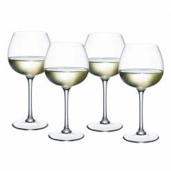 Best reviews of 😍 Purismo 13.2 oz. Lead Free Crystal Soft Rounded White Wine Glass (4-Pack) by Villeroy & Boch ⌛