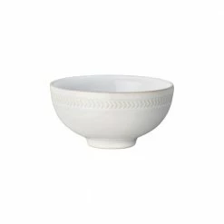 Buy 👍 Natural Canvas 5.1 in. Chevron Rice Bowl by Denby ⭐
