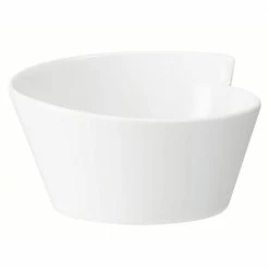 Cheap 🎉 New Wave White Porcelain Large Round Rice Bowl by Villeroy & Boch 😍