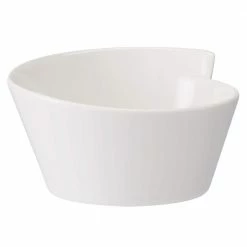Best deal 🔔 New Wave White Porcelain Small Round Rice Bowl by Villeroy & Boch 👏