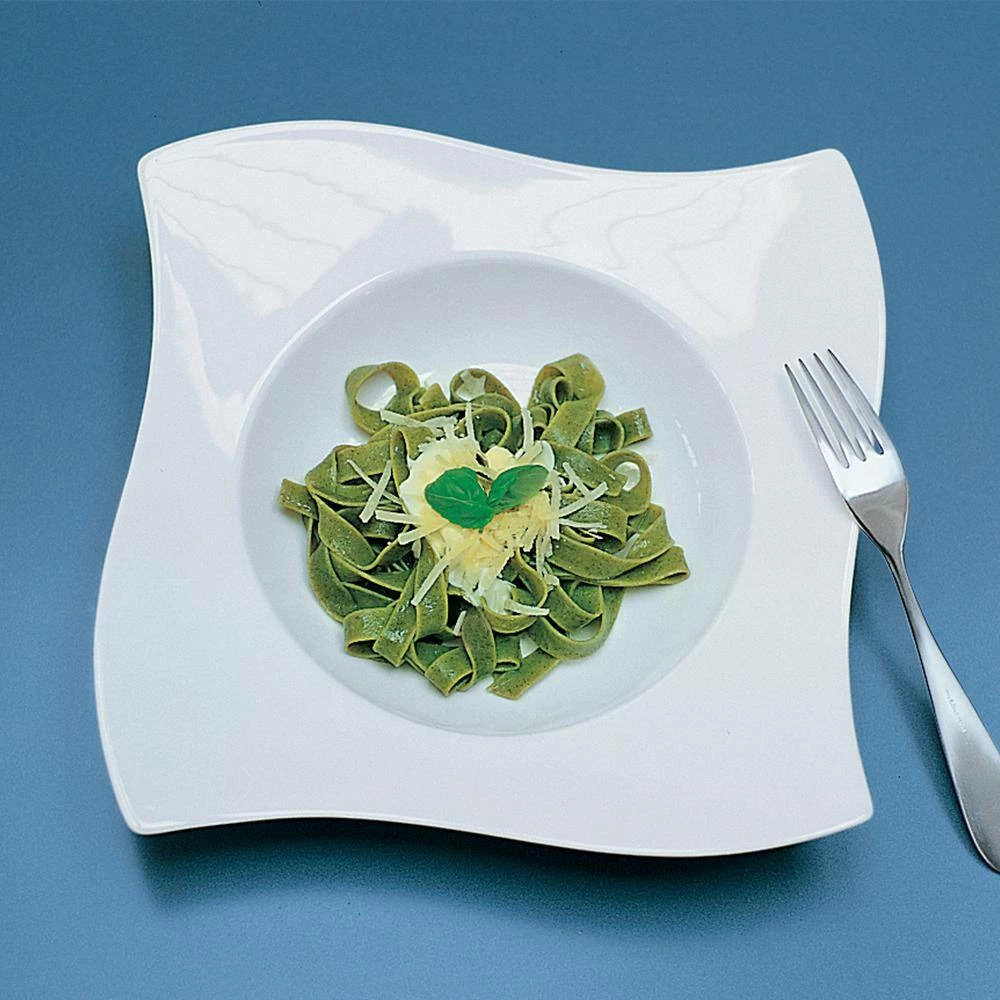 Discount โญ New Wave White Porcelain Pasta Plate by Villeroy & Boch โ๏ธ - Image 4