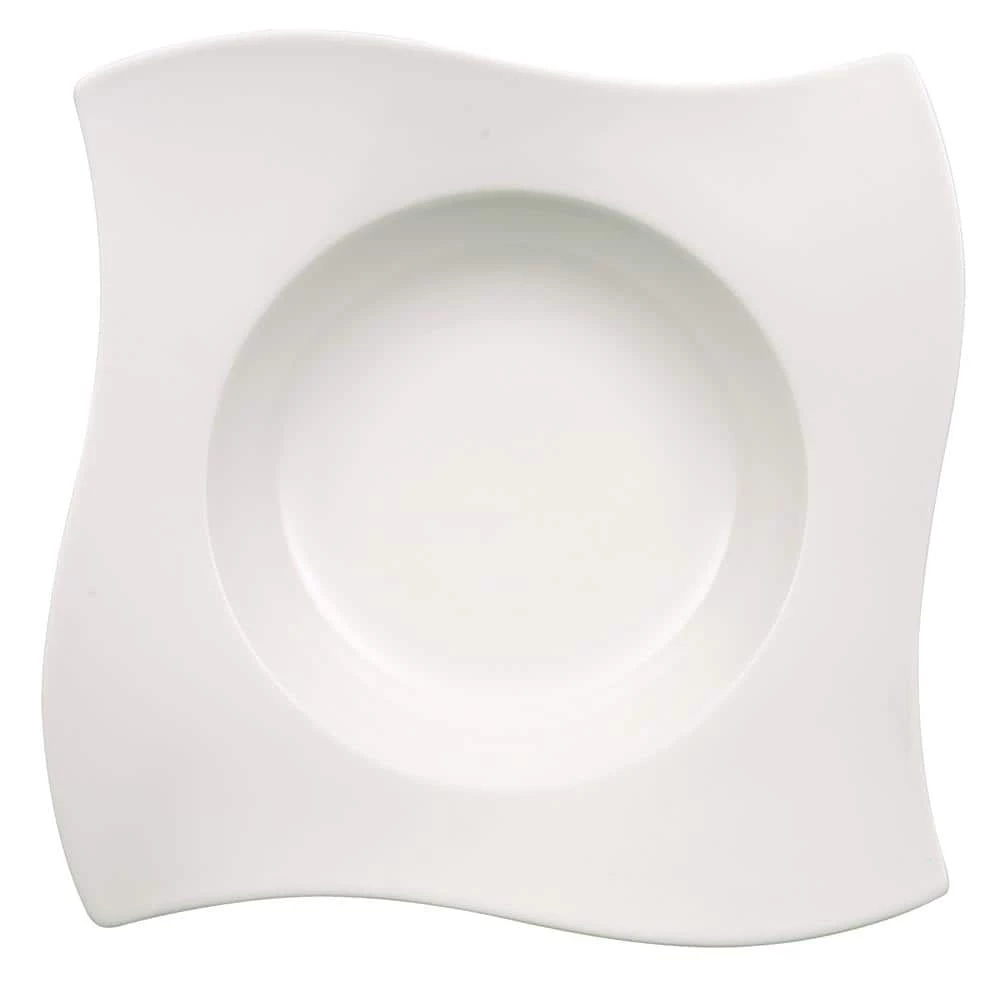 Discount โญ New Wave White Porcelain Pasta Plate by Villeroy & Boch โ๏ธ