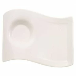 Deals 🎉 New Wave Caffe White Porcelain Large Party Plate by Villeroy & Boch 💯