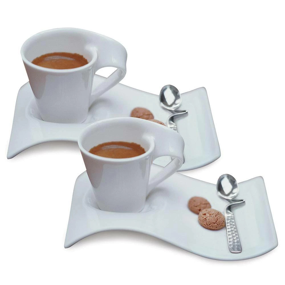Flash Sale โ๏ธ New Wave Caffe White Porcelain Small Party Plate by Villeroy & Boch ๐ฏ - Image 4
