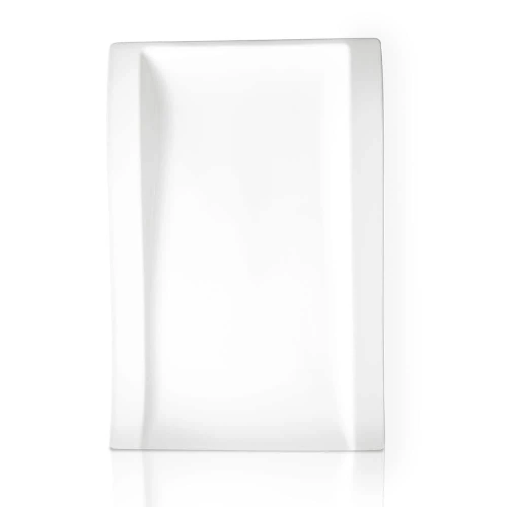 Discount โค๏ธ New Wave White Porcelain Large Rectangular Buffet Plate by Villeroy & Boch ๐ฅฐ